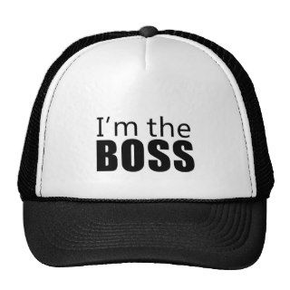 Im the Boss Hats