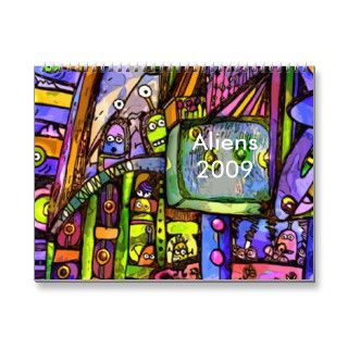 A place for aliens2, Aliens2009   Customized Calendar