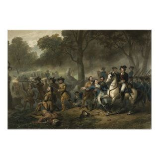 "George Washington as a Soldier" poster/print
