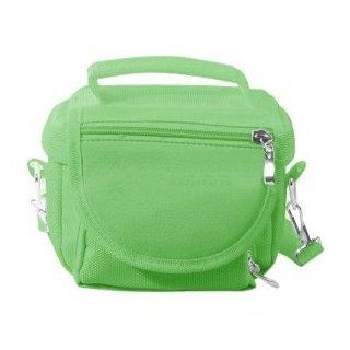 Green Sony Playstation PS Vita Travel Bag Carry Case (room for charger/games/ Video Games