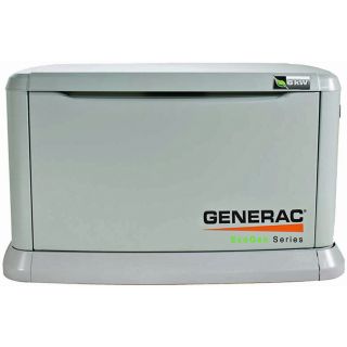 Generac EcoGen™ Air-Cooled Automatic Standby Generator — 6kW, Model# 5818  Residential Standby Generators