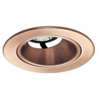 4in Low Voltage Black Trim with Recessed Adjustable Reflector, PNL 469. Nora Lighting NL 469B.   Recessed Light Fixture Trims  