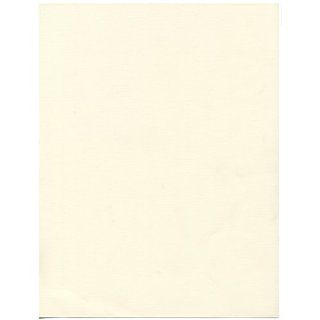 8 1/2 x 11 Strathmore Natural White Linen 80lb Cover Cardstock   30% recycled   50 sheets per pack  Cardstock Papers 