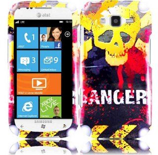 Danger Design Hard Case Cover for Samsung Focus 2 II i667 Cell Phones & Accessories