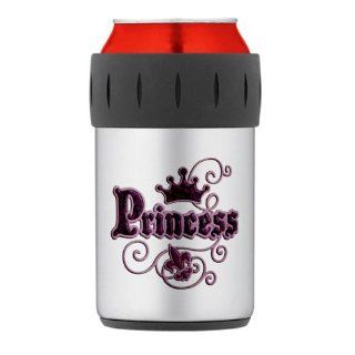 Thermos Can Drink Cooler Fleur De Lis Princess  Cold Beverage Koozies  