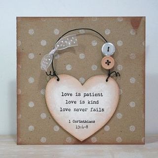 corinthians card and keepsake by ella creative