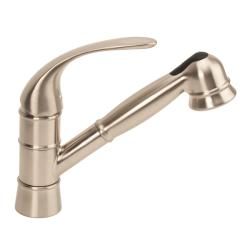 Traditional Kitchen Pull Out Brushed Nickel Faucet Kitchen Faucets