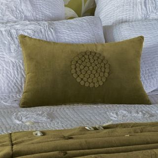 verde cushion by bianca lorenne fine linens