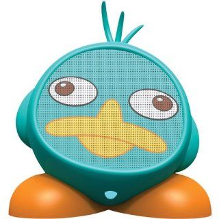 Disney Phineas and Ferbs' Perry the Platypus Rechargeable Portable Character Mini Speaker for iPod/ Player Computers & Accessories