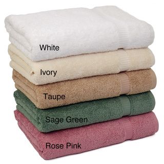 Salbakos 'Cambridge' Luxury Turkish Cotton 4 piece Bath Towel Set SALBAKOS Bath Towels