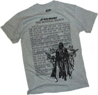 The Imperial March    Star Wars T Shirt, XX Large Movie And Tv Fan T Shirts Clothing