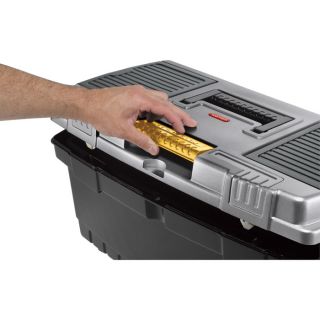 Keter 22in. Quick Latch Toolbox, Model# 17186821  Tool Boxes