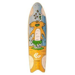 Comet Grease Hammer 36" Longboard Deck   9.875x36  Longboard Skateboards  Sports & Outdoors