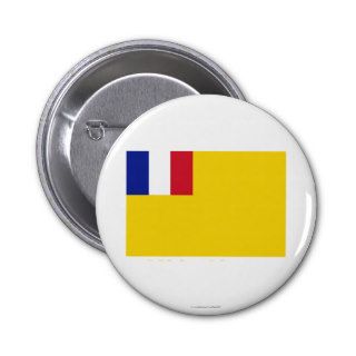 French Indochina Flag (1887 1954) Button