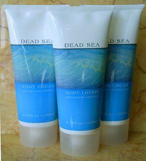 Dead Sea Mineral Body Lotion, Hand Cream & Foot Cream Set From Israel  Body Skin Care Products  Beauty
