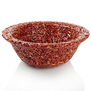 Decorative Red Coral Bowl