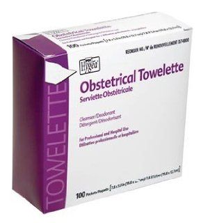 PT#  D74800 PT# # D74800  Towelette Obstetrical BZK/Alcohol/Chlorothymol Hyge 