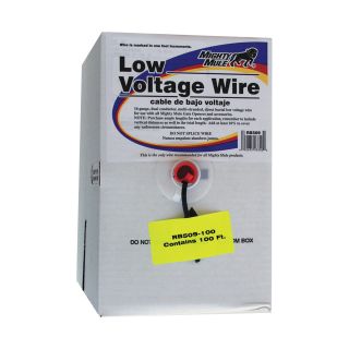 Mighty Mule Low-Voltage Wire — 100ft., Model# RB509-100  Wire   Tools