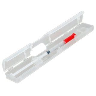 Single Syringe 1 Piece Case Color Clear Health & Personal Care