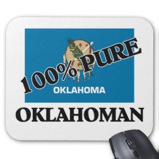 100 Percent Oklahoman Mouse Mats