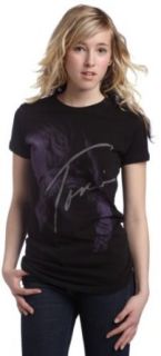 WEA Juniors Toni Braxton Portrait T Shirt,Black,Small Clothing