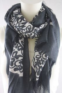 cashmere scarf by bella bazaar