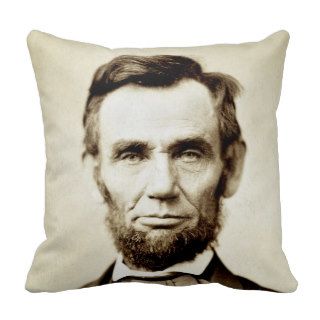 Abraham Lincoln   Honest Abe Pillow