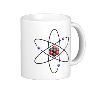 Lithium Atom Chemical Element Li Atomic Number 3 Coffee Mugs
