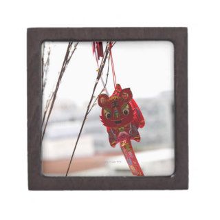 Chinese dragon decoration hanging branch premium trinket boxes