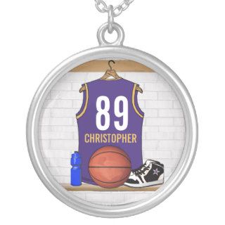 Personalized  Basketball Jersey (PG) Jewelry