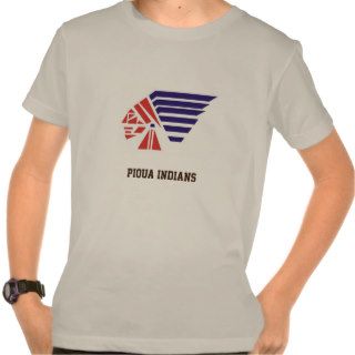 Piqua Youth Football Indians Spirit Wear Tee Shirts