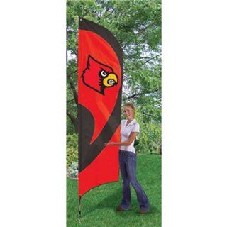 NCAA Louisville Cardinals Tall Team Flags  Sports Fan Outdoor Flags  Sports & Outdoors