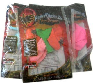 Disney Power Rangers Party Balloons (6 Pcs Pack) Sports & Outdoors