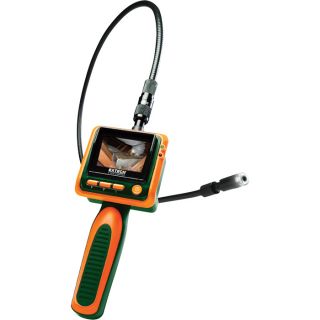 Extech Boresope Inspection Camera — 17mm Diameter Camera Head, 39in.L Flexible Gooseneck Cable, Model# BR70  Scopes