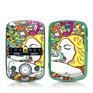 Pop Star Design Decal Skin Sticker for the Samsung Reclaim M560 Cell Phone Electronics