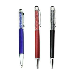 iClover 3 Pack of Purpel Red&Black Stylus Universal Touch Screen Pen handwriting pen for iphone 5/4s/4/3gs/3/ipod touch/ipad3/ipad2/New ipad/Sony Tablets/Thinkpad/smartphone/HTC/samsung Cell Phones & Accessories