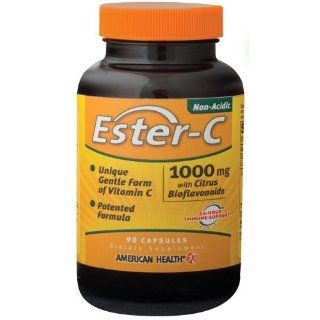 American Health Products   Ester C W/Citrus Bioflavonoids, 1000 mg, 90 capsules Health & Personal Care