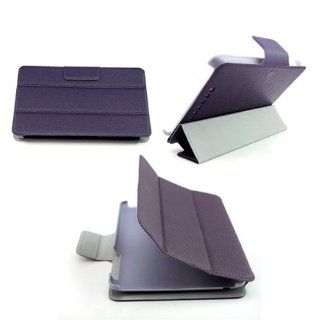 BestDealUSA Purple Faux Leather Slim Magnetic Cover Case Stand for Nexus 7" Tablet Computers & Accessories