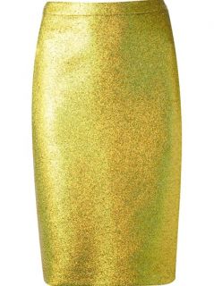 Veronique Branquinho Glittered Pencil  Skirt