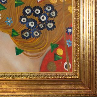 Tori Home Klimt Sea Serpents IV Hand Painted Oil on Canvas Wall Art