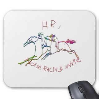 HRJ   Horse Racing Junkie Mousepads