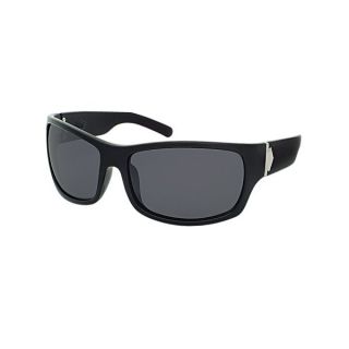 S4 Rocker Sunglasses Matte Black/Grey Polarized Lens