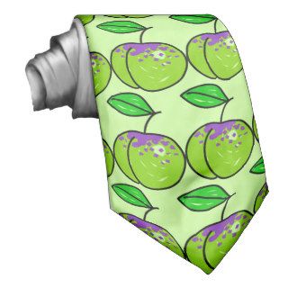 Greengage Plum Neck Ties