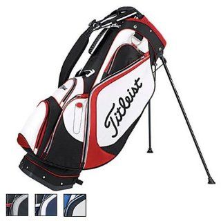Titleist 2013 14 Way Premium Stand Bag Black Silver Red  Golf Stand Bags  Sports & Outdoors