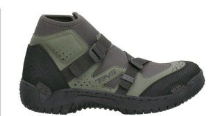 Teva Avator SR Black/Olive Green Strap Water Sandals Hiking Trailing Men Shoes (12) Sports & Outdoors