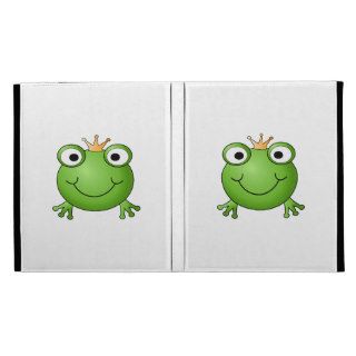 Frog Prince. Happy Frog. iPad Folio Case