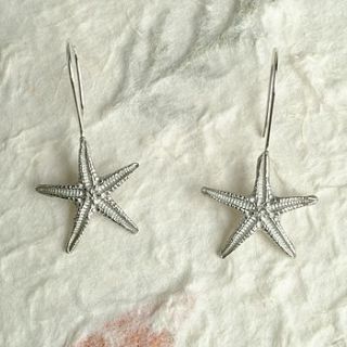 starfish earrings by coastal creatives
