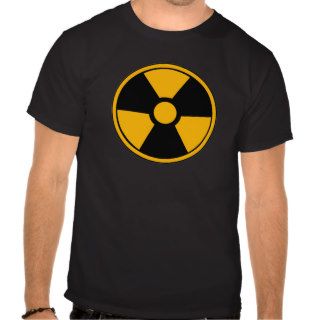 Radiation Symbol T shirt