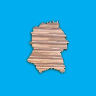 wiltshire county shaped chopping board by county choppers
