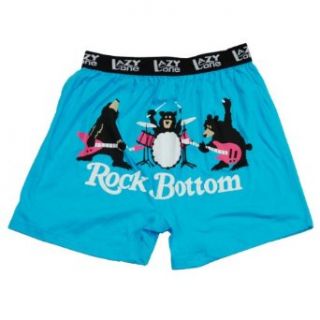 Lazy One Comical Boxers "Rock Bottom" Clothing